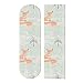MNSRUU Fox Cartoon Skateboard Grip Tape Sheet Scooter Deck carta sabbia 22,9 x 33"