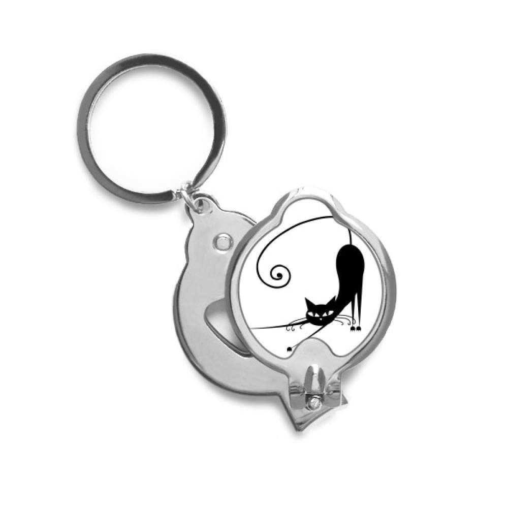 Coupe-ongles chat noir extensible pour en finir avec la manucure difficile - 4