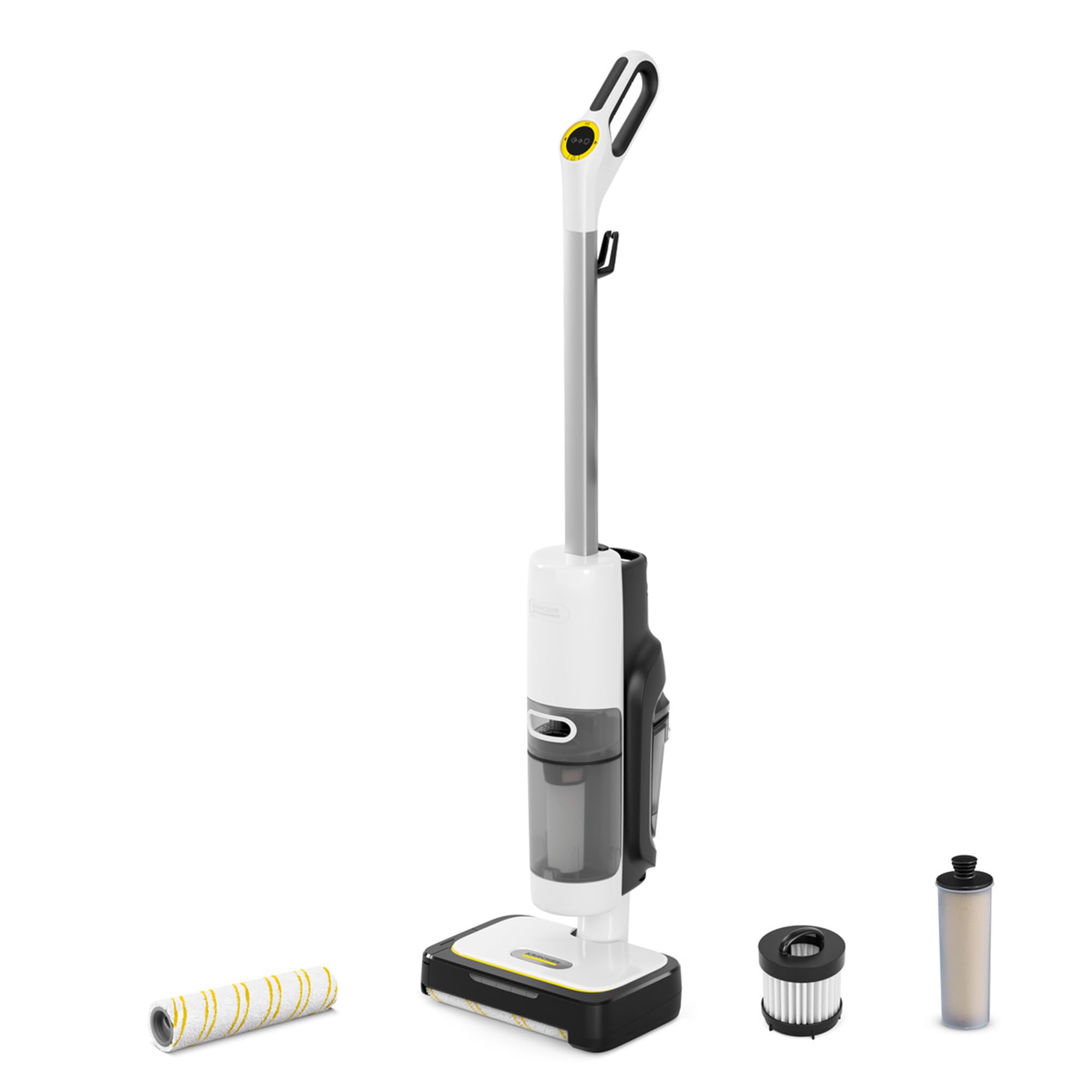 Kärcher aspiradora a vapor SCV 4 Steam Vac, solución 3 en 1 (limpieza a vapor, aspirado y combinado), elimina el 99,999% de virus* y bacterias**, tiempo de calentamiento: 30 s, función de autolimpieza