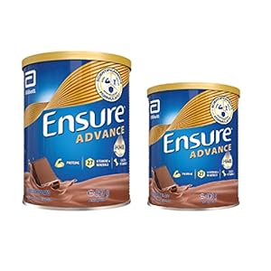 Ensure Advance Formula Nutrivigor Integratore alimentare proteico in Polvere, con 27 Vitamine e Minerali, Integratore Alimentare con Proteine, Calcio e HMB, Multipacco da 1,250 kg , Gusto Cioccolato