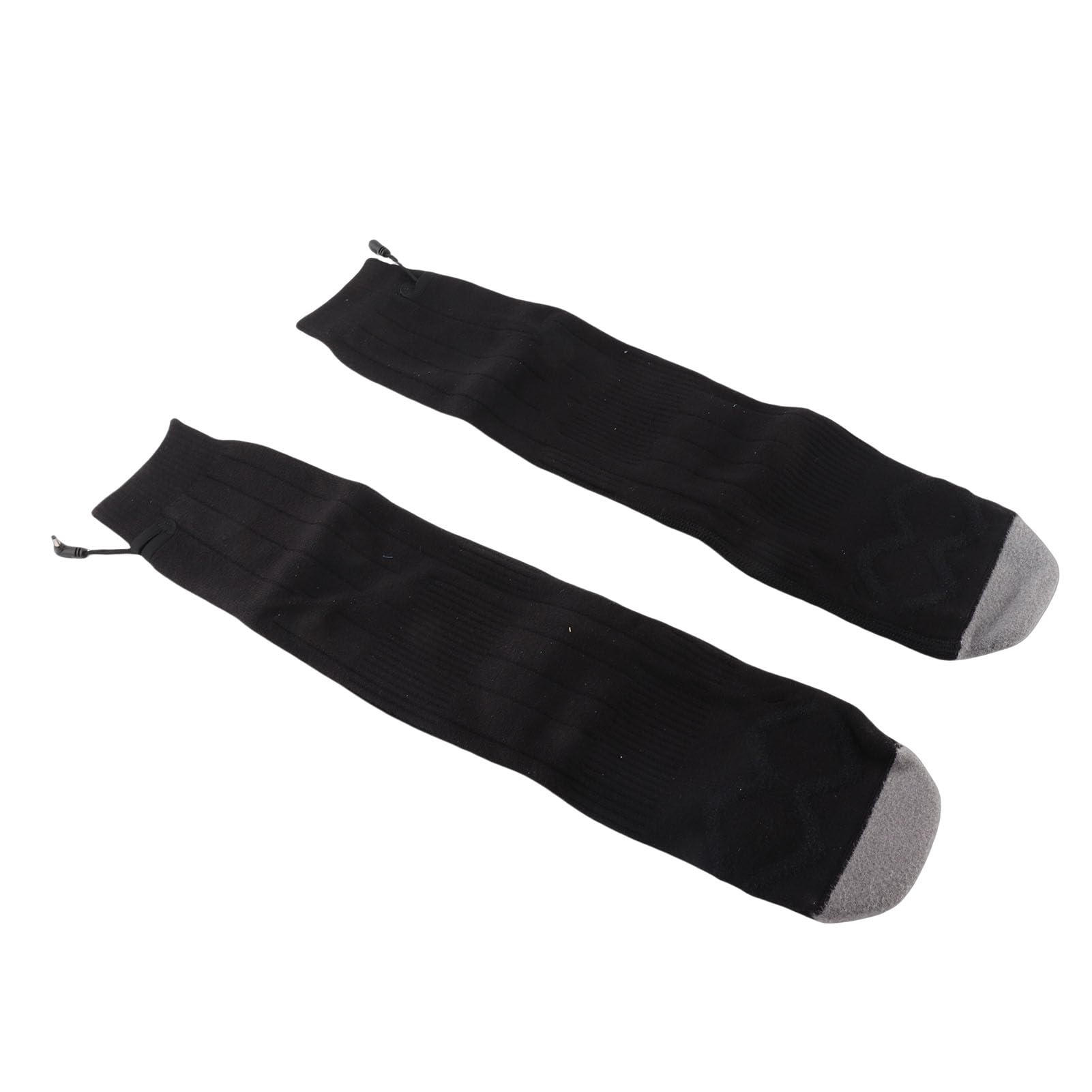 Chaussettes chauffantes, 4000 mAh Chaussettes Chaudes pour Hommes Femmes Batterie Rechargeable USB Contrôle de la température à 3 Niveaux Chaussette Thermique Lavable Semelle chauffante
