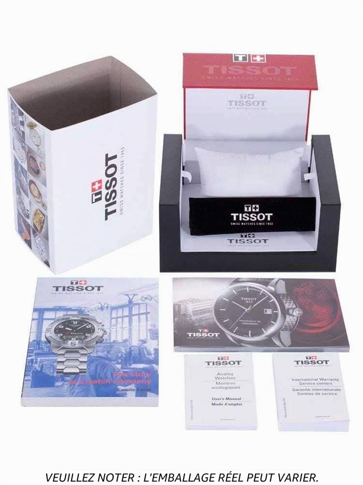 Tissot Montre Homme Chrono XL Acier Inoxydable Casual