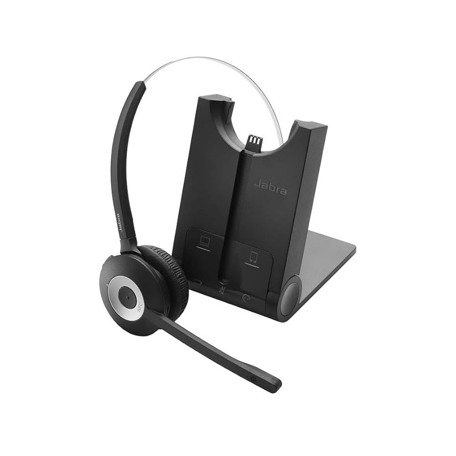 Jabra Pro 930 MS ワイヤレスヘッドセット/音楽ヘッドホン Amazon.com: Jabra PRO 930 MS Mono Lync Optimized Wireless