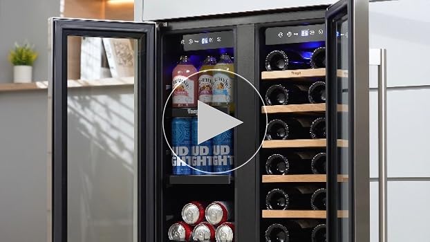 ワインファウンテン Amazon.com: Yeego Wine and Beverage Refrigerator - 24 Inch