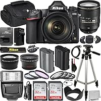 NIK0N D780 DSLR Camera with Nikkor 24-120mm f4G ED VR Lens &amp; Deluxe Accessory Bundle. Includes: 2X SanDisk 32GB Ultra Memory Cards, Replacement Lithium-ION Battery, Digital Slave Flash, &amp; Much More.