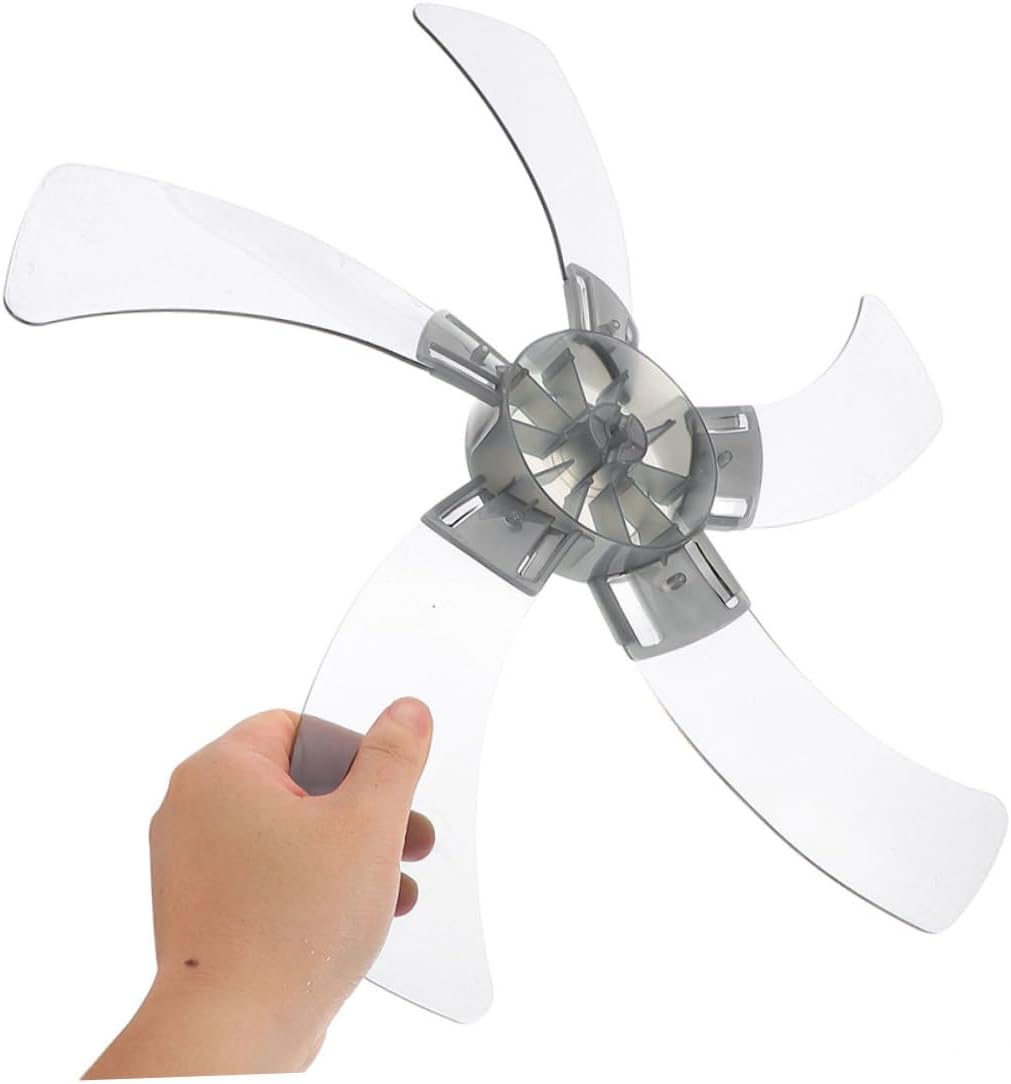 Alipis 1set Replacement Thickened Fan Blades for Table Pedestal and Ceiling Fans Plastic Leaf for Quiet Efficient Airflow and Coverage
