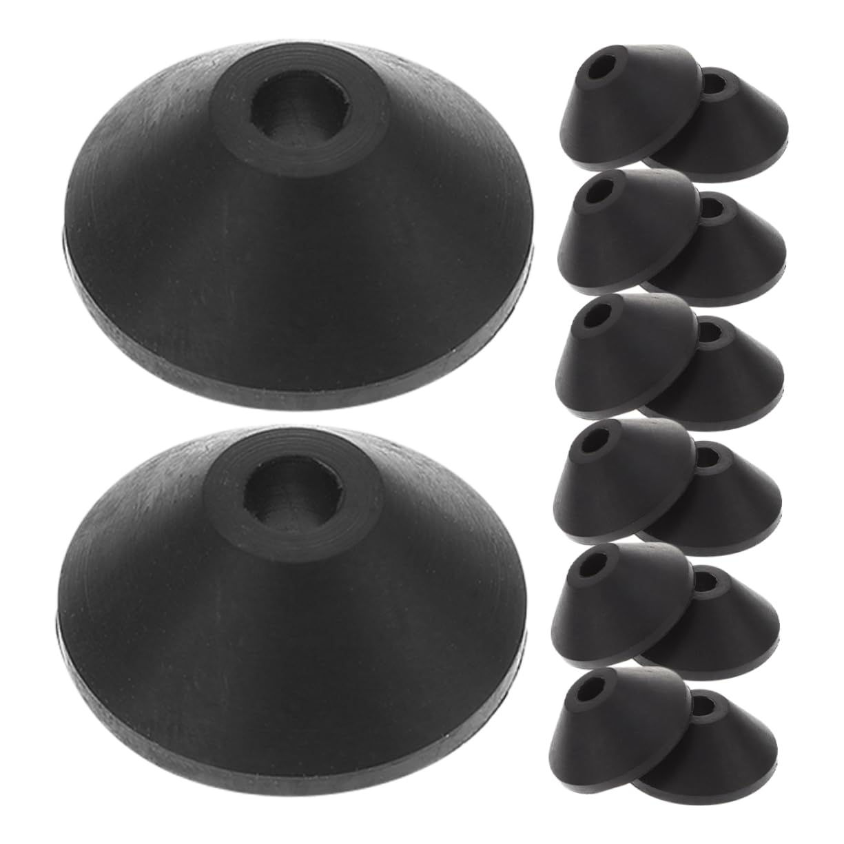 Gadpiparty Lot De 5 Rondelles En Caoutchouc Pour Vis De Toilettes Rondelles Anti-fuites Coniques Pour Réservoir De Toilettes 30 Pièces X 5