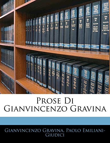 Prose Di Gianvincenzo Gravina (Italian Edition)
