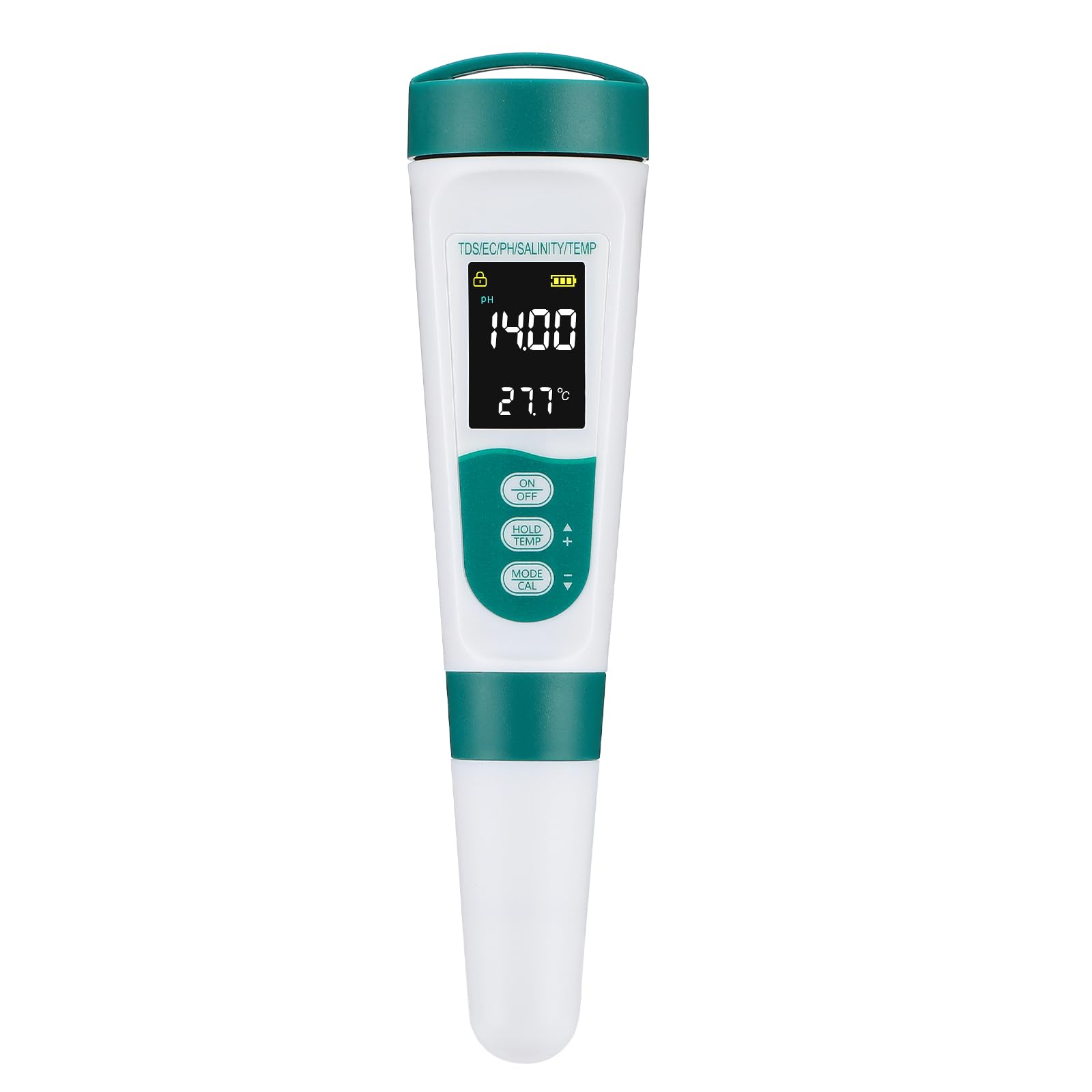 INKBIRD Digital Water Tester, Portable Water Quality Testing Pen with ES, pH, Salinity, Temperature, and TDS Meter, 5-in-1 Multi-parameter Test Pen for Drinking Water, Fish Tank, Hydroponics, and Pool-image-25