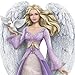 The Hamilton Collection Thomas Kinkade God Helps You Handle What You are Given Hand-Painted Angel Figurine