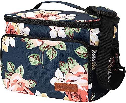 musejoy Insulated Lunch Bag for Women/Men -16-Can (10L) Reusable Lunch Box for Office Work Picnic Hiking Beach - Freezable Lunch Bag with Adjustable Shoulder Strap