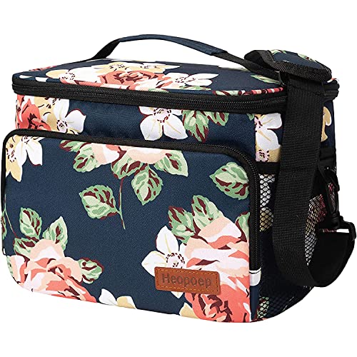 Musejoy Insulated Lunch Bag For Women/Men -16-Can (10L) Reusable Lunch Box For Office Work Picnic Hiking Beach - Freezable Lunch Bag With Adjustable Shoulder Strap #TOP2