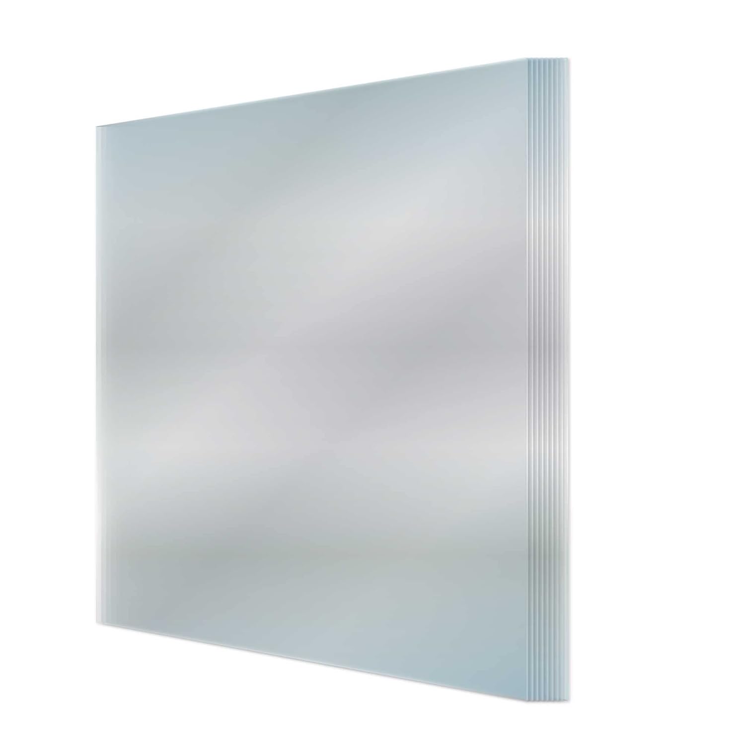 Superior Graphic Supplies PET/Mylar Sheets - 10 Mil (.010") Thick, 12" x 12" Clear Mylar Sheet for Crafts and Stencils – Pack of 50
