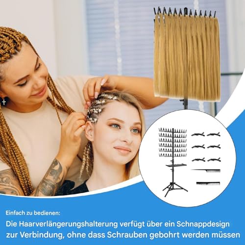 Support de postiche pour tresses sans nœuds et sans frustration - 3