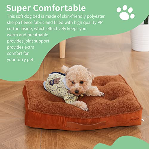 Orthopedic Dog Bed For Medium Small Dogs,Washable Calming Dog Crate Bed With Anti-Slip Bottom,Durable Dog Beds For Crate Indoor Sleeping,Car Seat,Indoor,Sofa #TOP1