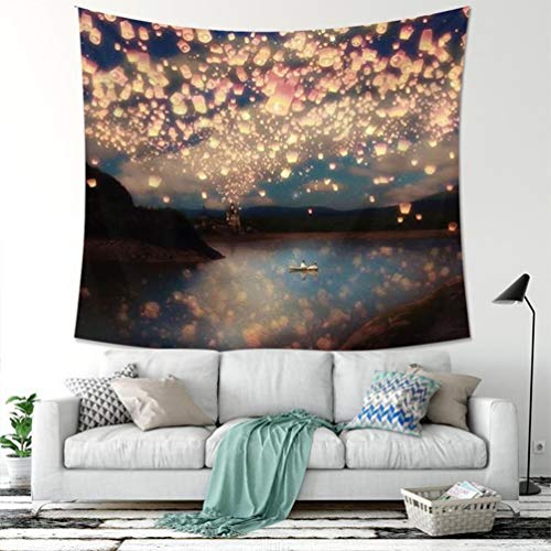 HEMOTON 1pc Impresso DurÃ¡vel DomÃ©stico Leve Decorativo Pano de Parede Tapete TapeÃ§aria Colegas de