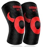 Rodillera para correr, caminar, correr, vendaje de rodilla, para mujeres y hombres, para lesiones deportivas y alivio del dolor de rodilla (1 par) (XXL, negro)