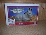 unknwon BLOWMOLD Christmas Nativity Outdoor Lighted Lawn Decor Donkey Blow Mold