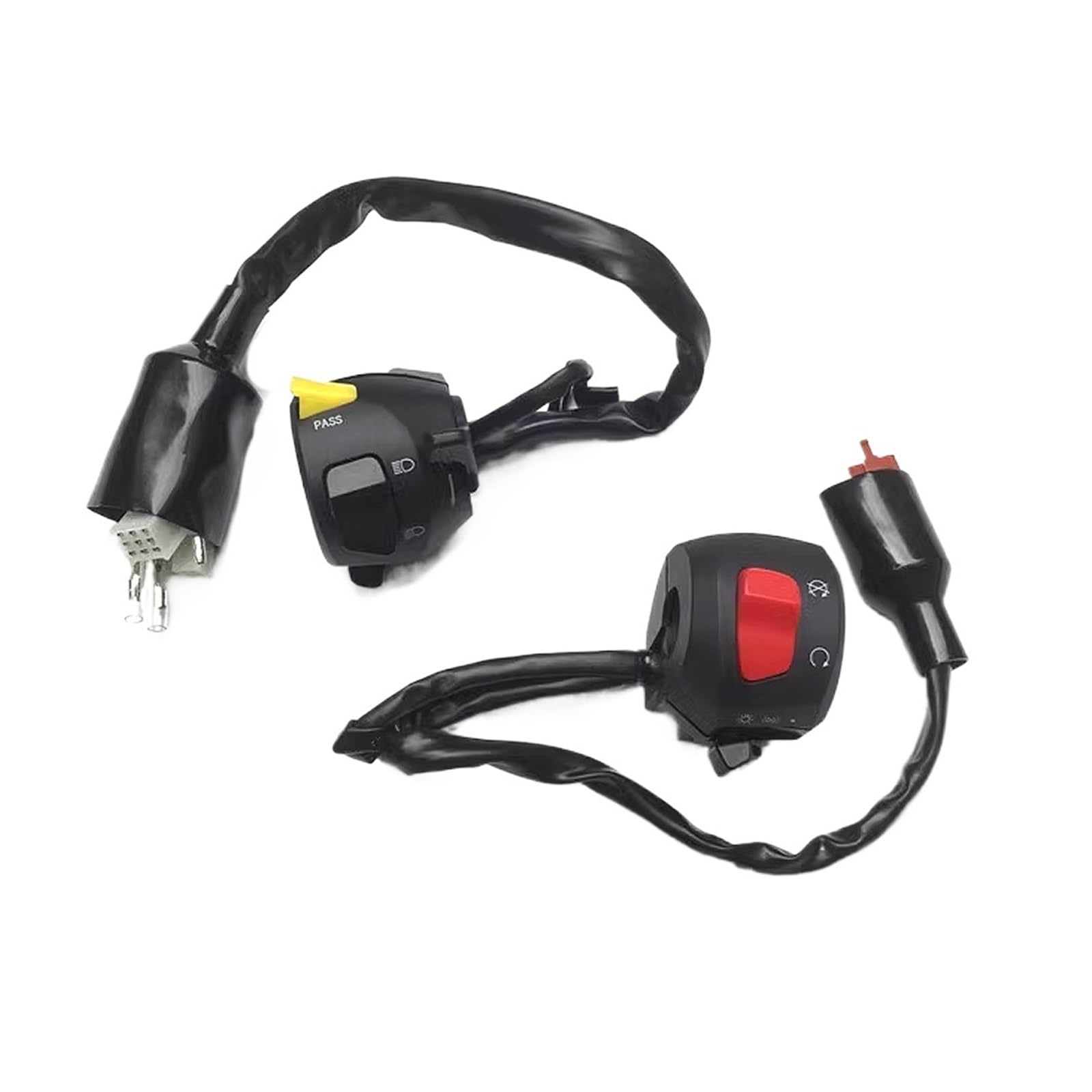 Commande phare moto Keeway BLUR réparer commodo bouton cassé - 6