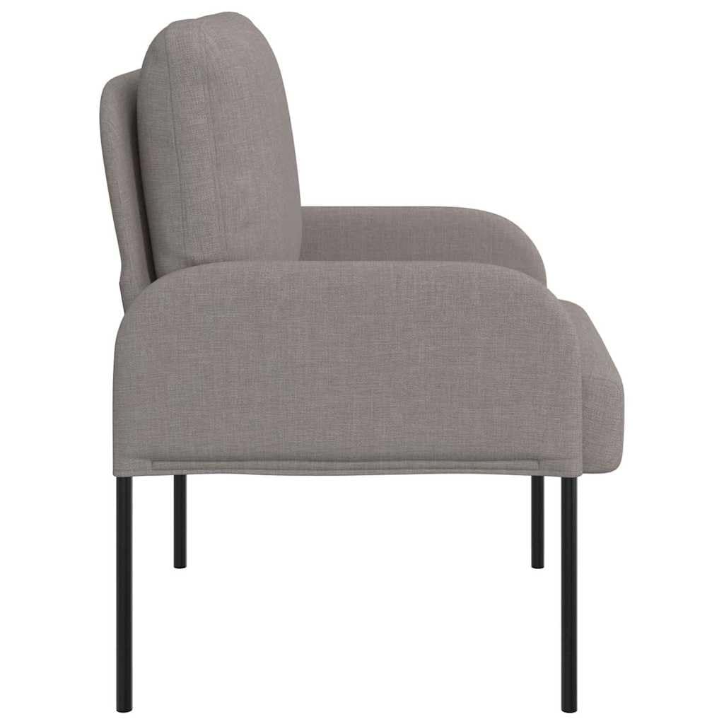 Sofas mit Kissen 55cm Taupe Sperrholz, Sofa Couch für Wohnzimmer Schlafzimmer Wohnung Gästezimmer Büro