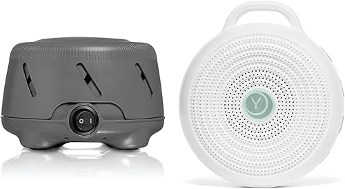 Yogasleep Dohm Uno - Máquina de sonido de ruido blanco ruido rosa calmante natural a base de ventilador para privacidad de oficina ayuda al sueño y