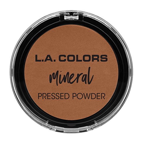 Image of L.A. COLORS Mineral Pressed Powder, Toffee CMP382