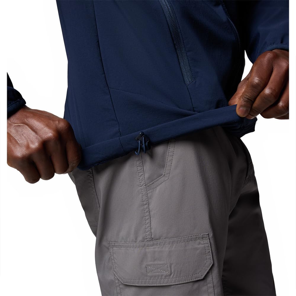 Columbia Heather Canyon II Hooded Jacket, Chaqueta De Softshell Cortavientos para Hombre