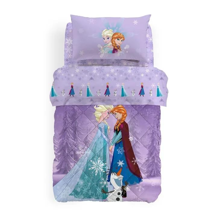 Trapunta Invernale Caleffi Frozen Love – 100% Cotone, Per Letto Singolo 170x260 Cm, Morbida E Delicata Sulla Pelle