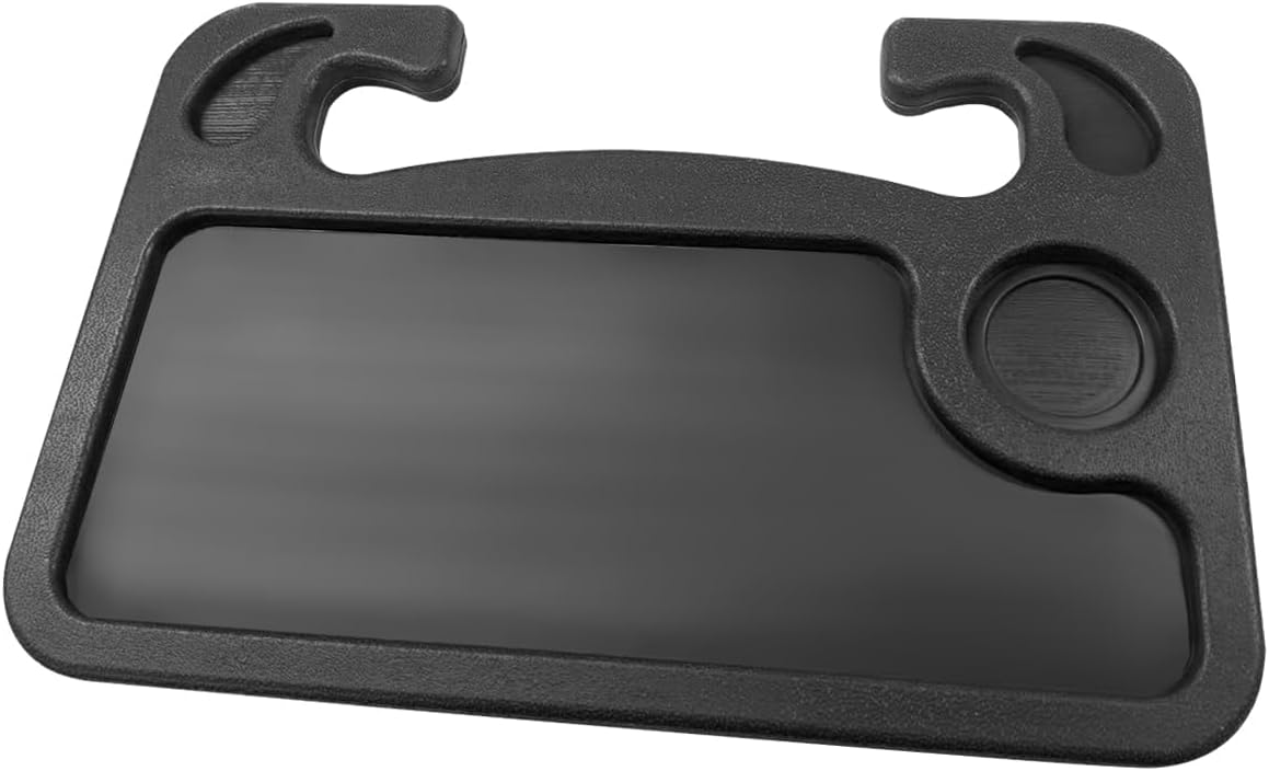 1 Pack Steering Wheel Tray for Buick Encore GX 2020-2024, Portable Car Desk Food Eating Table Laptop Holder Workstation Black