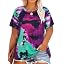 A1-tie Dye Purple Green