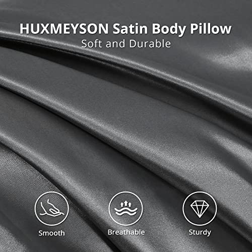 image for HUXMEYSON Body Pillow with Satin Pillowcase, Cooling Body Pillows for 