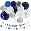 Congrate Gard Navy-blue White-silver