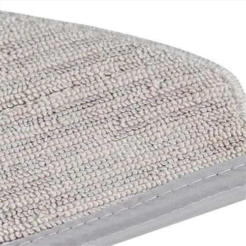 Image of Keyisha Replacement Mop Pads Compatible with Narwal Freo X Plus, Microfibre, Grey, Set of 2