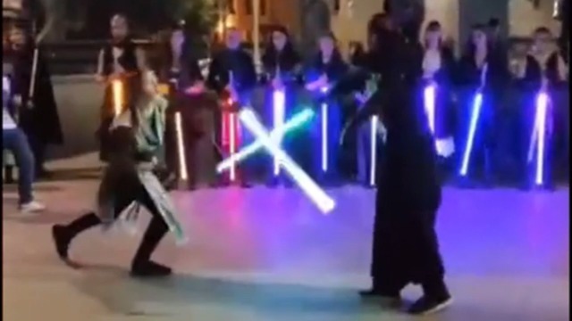 Lightsaber Dueling Lightsaber met 14 RGB-kleuren en FX-geluid en