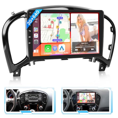 2+64G Android 15 Stereo for Nissan Juke 2011-2016 with Wireless