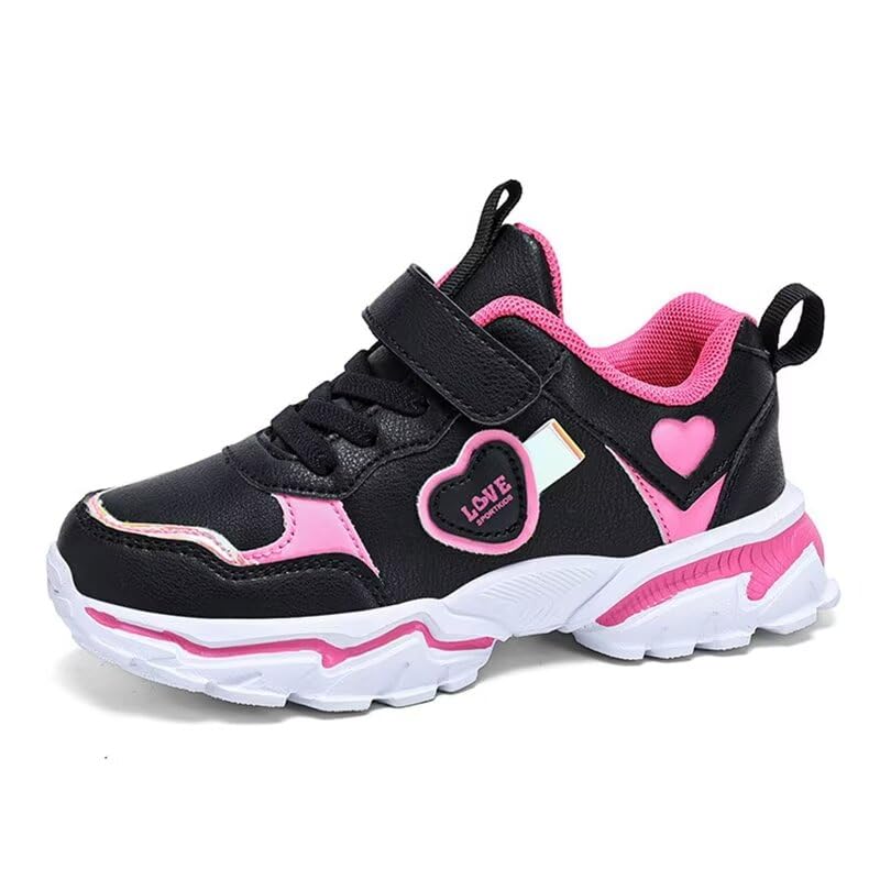 Kid Girl Fashion Lightweight Walking Sneakers for Outdoor Sport Running Travel School