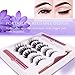Magnetic Eyelashes with Applicator: 5 Pairs Reusable Natural & Glam Lashes, Lightweight Magnetic Liner, Beginner-Friendly, No Glue Needed, Waterproof & Cruelty-Free