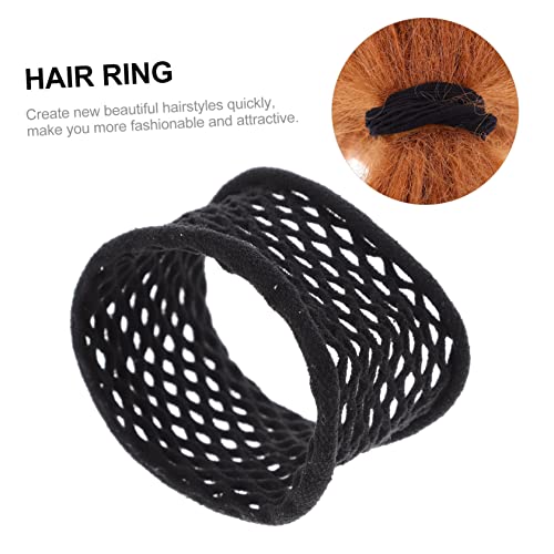 Élastiques à cheveux élargis pour queue de cheval et chignon résistant