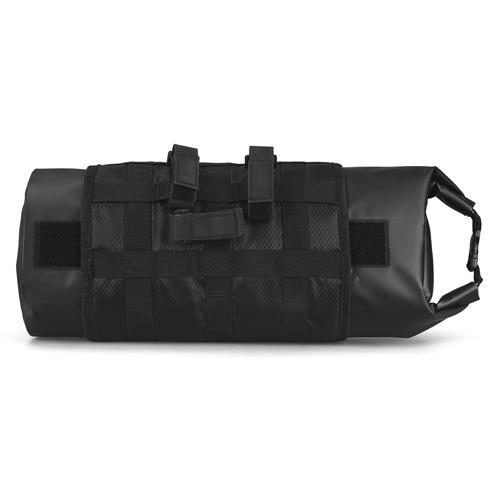 Borsa Anteriore per Bicicletta MTB Impermeabile Resistente all'Usura 3L-7L Regolabile Custodia per Manubrio Bici per MTB Bici da Strada Viaggio in Bicicletta