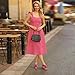 PIZZ ANNU Sandalias Mujer Verano con Tacón de Cuña Diamante de Imitación Zapatos Moda Punta Abierta Elegante Boda Fiesta Damas Zapatos Fucsia EU 39 Imagen de PIZZ ANNU Sandalias Mujer Verano con Tacón de Cuña Diamante de Imitación Zapatos Moda Punta Abierta Elegante Boda Fiesta Damas Zapatos Fucsia EU 39