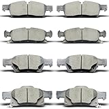 evkingauto Front Rear Ceramic Brake Pads Fit For Dodge For...