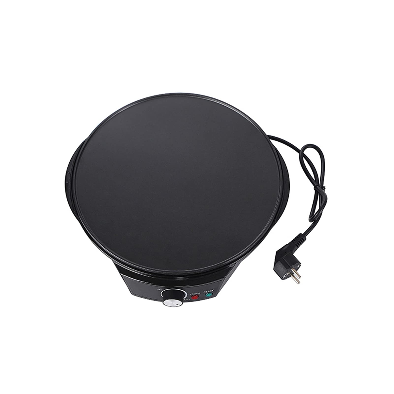 Non-Stick Coating Electric Crepe Pizza Maker Portable Pancake Hine Baking Pan Kitchen Cooking Tools Automatic Temperature Control, for Pancakes, Blintz, Chapati, Eggs Roll, Tortillas, 220V-image-38