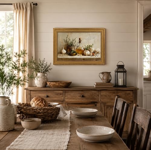 Image of NALEPS Vintage Kitchen Wall Art, Kitchen Picture Wall Decor, 16x24 In