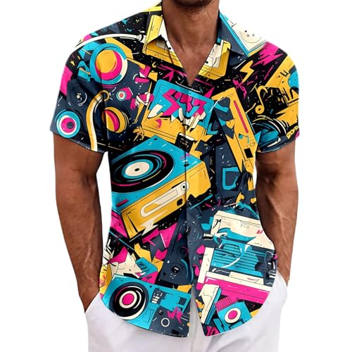 Chemise homme manches courtes légère pour un look d'été élégant et décontracté à la plage