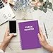 Check Registers for Personal Checkbook - A5 Checkbook Register for Personal Checkbook, Expense Ledger Book for Personal and Small Business, Purple