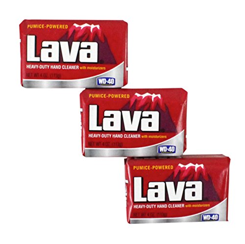 Lava 100843 Heavy-Duty Hand Cleaner with Moisturizers, 4.0 Oz. - PACK of 3