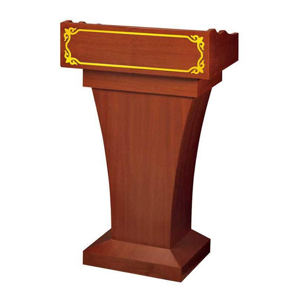 Soporte de podio de madera maciza para profesores, conferencias, escritorio, bienvenida, invitados en la oficina, Rednerpult para presentaciones, altura ajustable, profesional