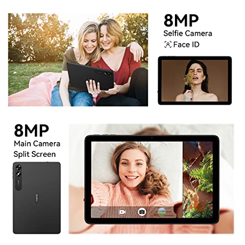Image of UMIDIGI G3 Tab Android 13 Tablet 2025 with Sim Card Slot, 3GB+32GB 256GB Expand, 2.4 /5GHz WiFi, 10.1 inch Tablet with 4* A53-Cortex of 2.0 GHz, 6000mAh, BT, 1280 * 800 Touch Screen, Al Face Unlock