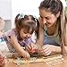 Sumind 84 Pcs Jacks Game and Pick up Sticks Include 62 Pcs Sticks 2 Pack Red Rubber Balls 20 Pack Gold and Silver Metal Jacks Classic Game for Kids Adults Family Party