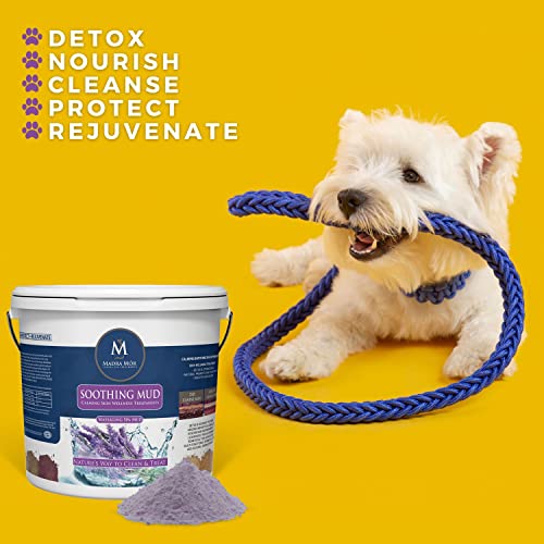 Image of Madra Mor Soothing Dog Essentials Mud Bath | Dog Bath Dog Hot Spot Treatment for Dog Allergy & Dog Itch Relief | Dog Coat Skin Care Products | 7.5lb Pail w Worldwide Nutrition Multi Purpose Key Chain